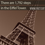 How many steps are in the Eiffel Tower?