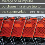 How many impulse purchases do shoppers make?