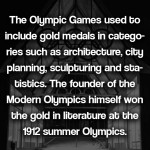 Olympic art competitions